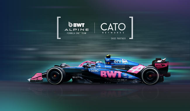Cato Networks、Alpine F1 チームとグローバル・パートナーシップを締結