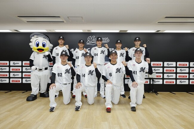 「千葉ロッテマリーンズ2025年新入団選手発表会」をCS放送 日テレNEWS24で12/11(木)16時から生中継！さらに今季の名シーンや劇的勝利を振り返る「マリーンズフラッシュバック」も放送！