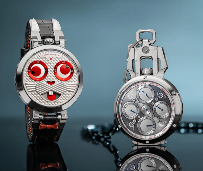 独立時計師「Konstantin Chaykin」は、新作リストモン「White Rabbit」を発表！White Rabbit - アリスの世界を時計で再構築。驚異の16機能搭載リストモン！