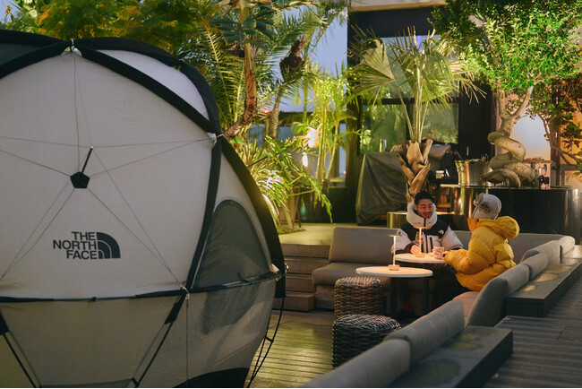 【冬季限定】THE NORTH FACE x THE AOYAMA GRAND HOTEL ルーフトップバー 