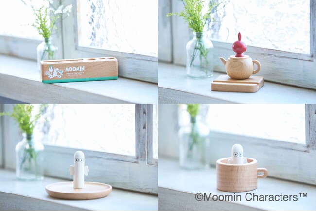 【株式会社ニチガン】ムーミン、リトルミイ、ニョロニョロ2種の4アイテムが新発売!