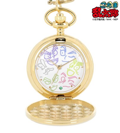 『忍たま乱太郎』のラインアート 懐中時計の受注を開始！！アニメ・漫画のオリジナルグッズを販売する「AMNIBUS」にて