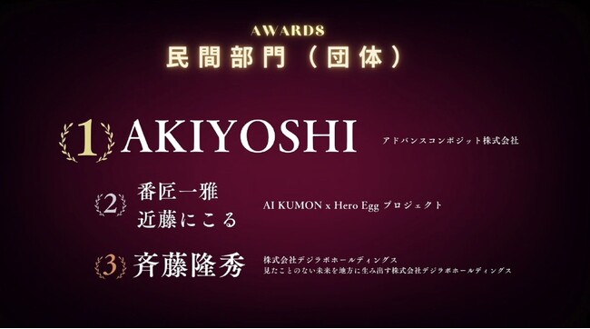 Hero Egg・メタ英会話・防災メタバースが「JAPAN DX Player AWARD」で3部門入賞