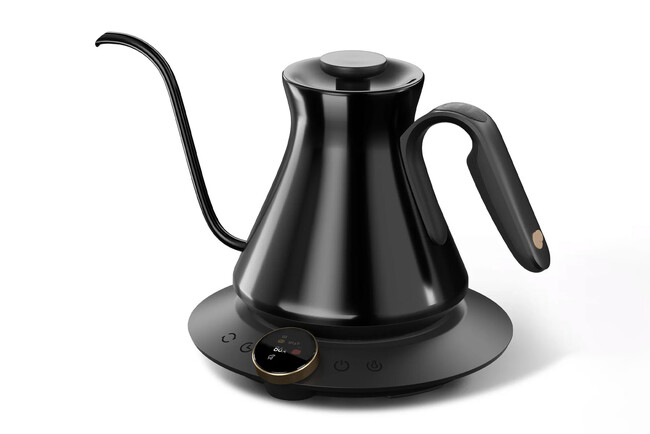 世界No. 1バリスタ監修｜競技で活躍する本格派を目指したハイエンドドリップケトルに待望のオールブラックカラー “LUX600 Soulages Black” 発売