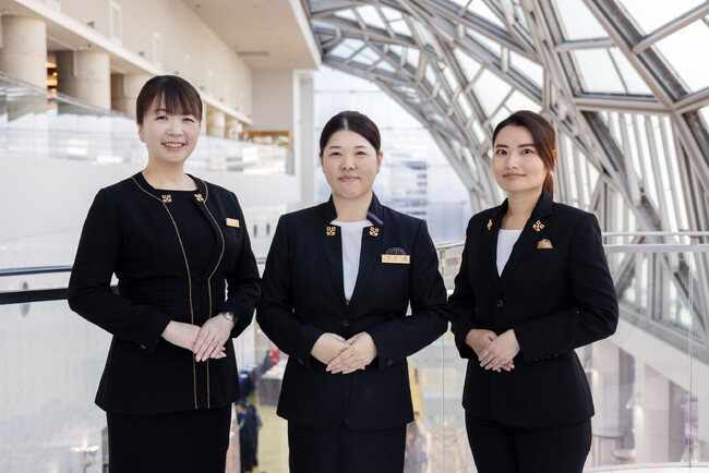 【ホテルグランヴィア京都】ホテルコンシェルジュ最高峰のレ・クレドールに新たなメンバーが誕生！