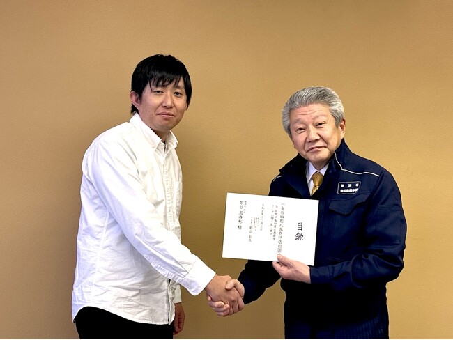 ものづくり体験工房の2024年売上を全額寄付　影山グループが珠洲市長を表敬訪問