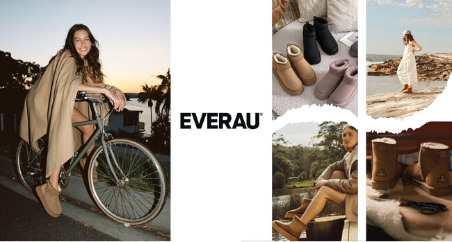 オーストラリアを代表するプレミアム・シープスキンフットウェアブランド”EVERAU（エバーユー）”、H.L.N.A限定で日本初上陸 ― 海とともに生きる贅沢を