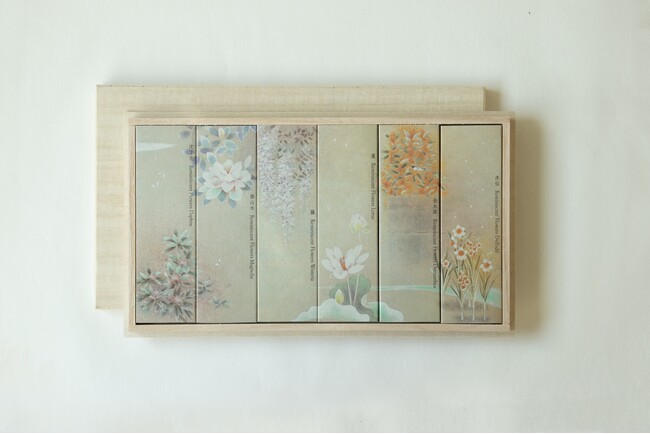 四季を想う和の心をいつも傍にと願うお香「Reminiscent Flowers」が12月9日に新発売！今は昔の情景を墨の香りに織り交ぜて表現