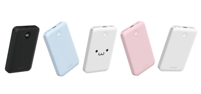 手のひらサイズで、持ち運びに便利なモバ充！外出先でも安心して充電可能な残量表示機能付き 10,000mAhのモバイルバッテリーを新発売