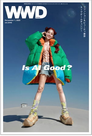 生成AIでアパレルビジネスの事業変革を支援。WWDJAPAN 最新号の表紙にAI model が登場。新サービス「A/CLOUD」を特集タイアップにて紹介。