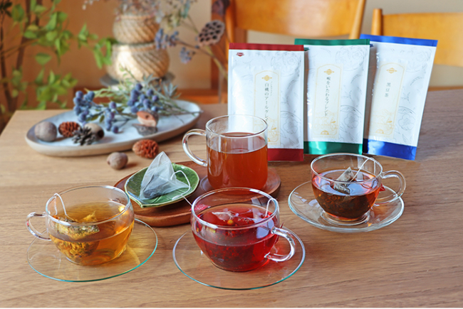 シーンに合うお茶を選ぶ時間まで楽しく！あづみの茶胡蝶庵から「茶楽シリーズ」販売開始