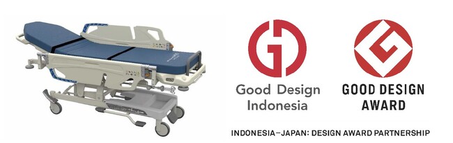 インドネシア・日本両国で「グッドデザイン賞」をダブル受賞～医療用ストレッチャー、安全性と効率性の両面で評価～