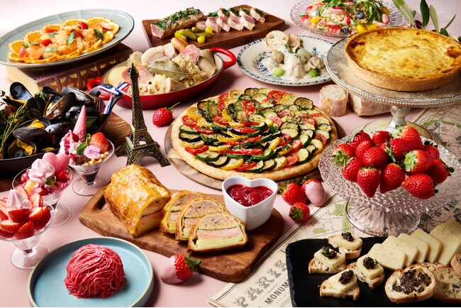 ＜オリエンタルホテルズ＆リゾーツ施設横断メニューフェア＞旬のいちごと美食のフランスを旅する「ストロベリーフェア~フランスグルメ紀行～」開催