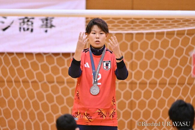國島佳純 選手が東京2025デフリンピック(サッカー)で銀メダルを獲得!