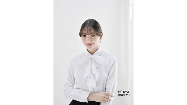 入学式から就活まで使える！多目的2WAYブラウス「ViViリボン付2WAYレギュラーブラウス」を全国のはるやま店舗で販売開始！