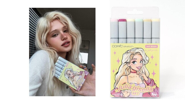 世界的アーティスト Julia Gisella 初のオリジナル商品が本日発売開始
