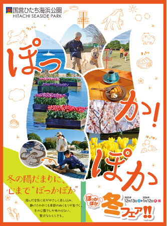 ぽっかぽか冬フェア!!を開催します（国営ひたち海浜公園）