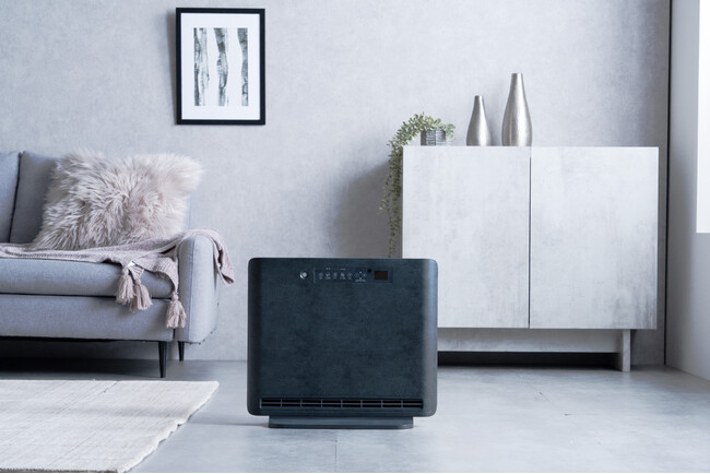 お部屋に置きたくなる！デザインセラミックヒーター登場 Wセンサー搭載の安心設計でデザインと機能を両立