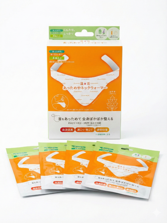 新商品：温活ケア「あっためやネックウォーマー」