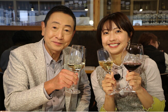 三田村邦彦が枚方・交野で美酒＆美食に酔いしれる！！日本酒、ワイン、郷土料理、老舗酒蔵の絶品鍋を堪能！落花生の収穫体験も！