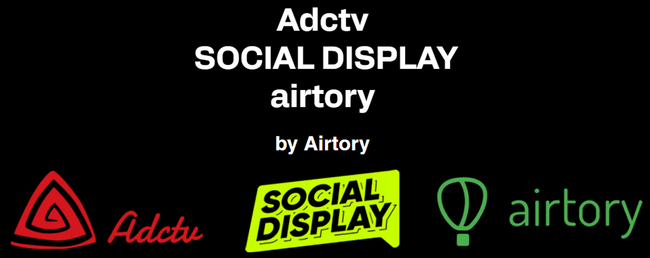 急成長する動画・CTV広告市場向け　リッチクリエイティブプラットフォーム「Adctv/airtory/SOCIAL DISPLAY」　12月11日より国内独占提供を開始