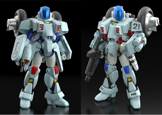 荒野を駆け抜けた`モスピーダ`が、プラモデルで手元へ。アーマーサイクルからライドアーマーへの変形も可能！
