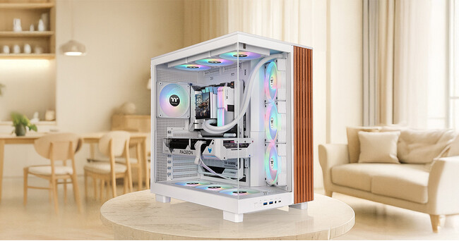 木のラインが印象的なPCケース、Thermaltake社製「View 170 WS ARGB」「View 270 Plus WS ARGB」「View 380 XL WS ARGB」シリーズを発表