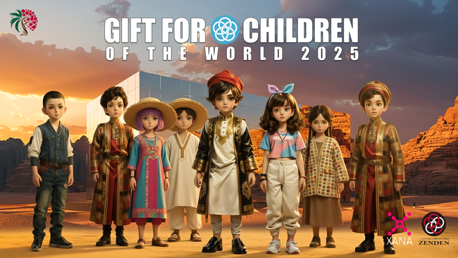XANA、日・サウジ国交70周年記念事業「Gift For Children of the World 2025」を開催