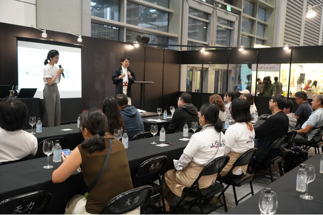 津南醸造、台北国際酒展2025にて講演および福白清酒のブースにて日本酒を紹介