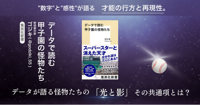 『データで読む甲子園の怪物たち』がジュンク堂書店池袋本店「2025年 新書ランキング」19位にランクイン！