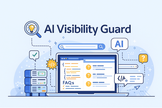 AI検索最適化（AIO、GEO、LLMo）対応WordPressプラグイン「AI Visibility Guard (AIVG)」を提供開始