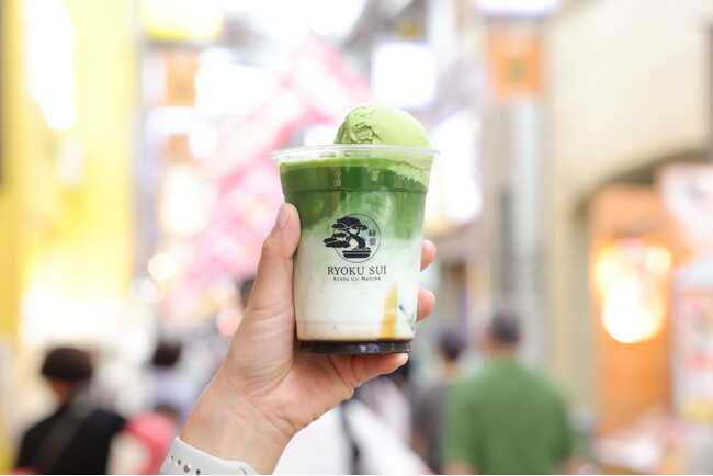 【京都宇治抹茶100％】とろり天使のわらびもち広島店で抹茶メニュー展開
