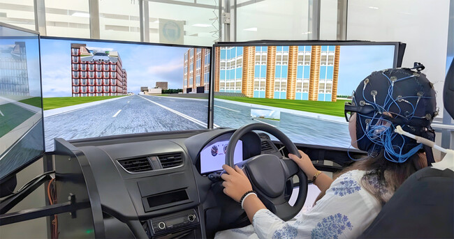 ナノイー(帯電微粒子水)技術による運転中の集中力向上を初めて検証