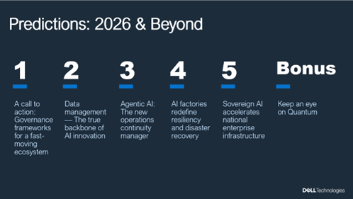 デル・テクノロジーズ、2026年の予測とAPJC地域の展望を発表　AIの加速、導入の拡大、ソブリンAIとガバナンス