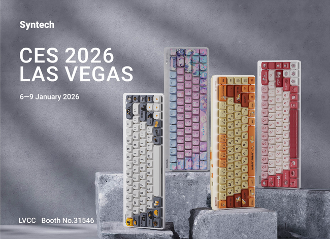 指先から未来へ：Syntech、CES 2026で新時代の打鍵体験を披露
