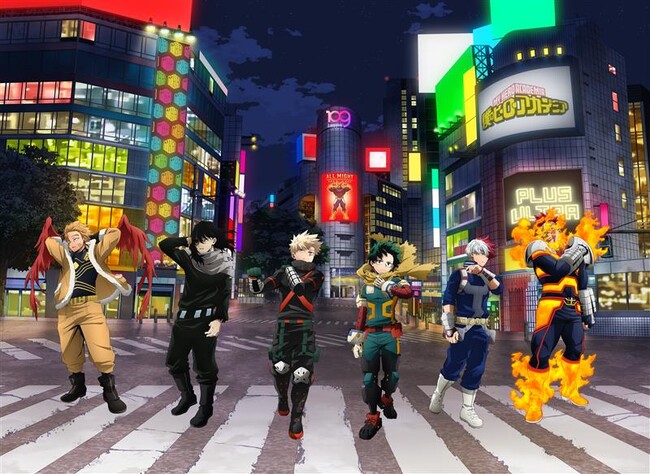 東急(株)グループとアニメ『僕のヒーローアカデミア』が渋谷の街でコラボレーション企画を開催！