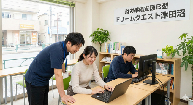 【千葉県習志野市】就労継続支援B型「ドリームクエスト津田沼」が新規利用者を募集 ~未経験からクリエイターへ。動画編集からSNS運用,データ入力作業～プロ仕様のスキル習得から初心者まで丁寧に指導～