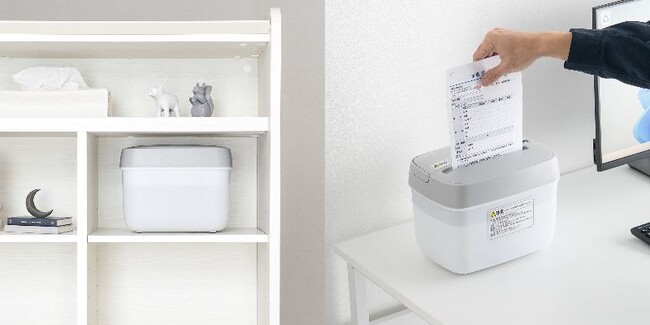 細かく切れて機密を守る!卓上マイクロカットシュレッダーを発売