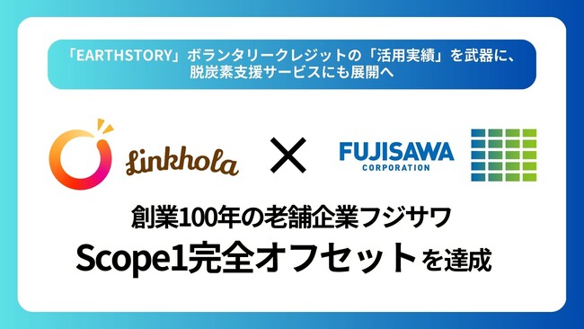創業100年の老舗企業フジサワ、Scope1完全オフセットを達成