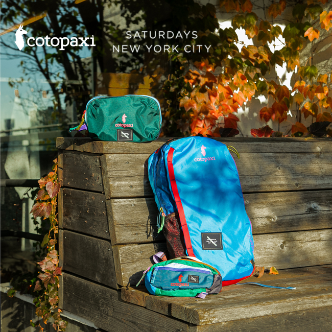 【Saturdays NYC × Cotopaxi(R)】サステナブルな価値観が共鳴する初のコラボレーション