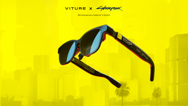 XRの未来が、ナイトシティと交差する。VITURE × CD PROJEKT RED初の公式限定モデル「VITURE x Cyberpunk 2077 Luma Cyber XRグラス」を発表