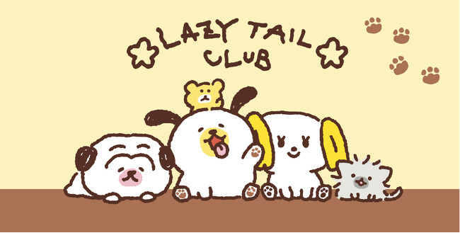 LINE FRIENDSに新キャラクター「LAZY TAIL CLUB」が誕生！12/16より無料LINEスタンプの配信が決定！