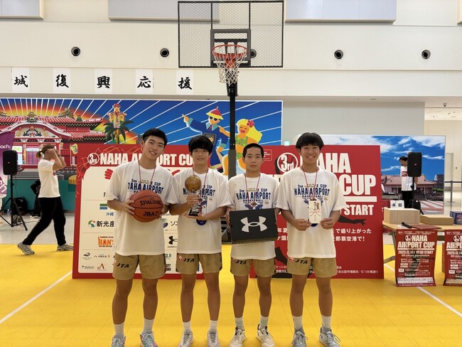 キングスU15の4選手「第3回 那覇エアポートカップ」優勝のご報告