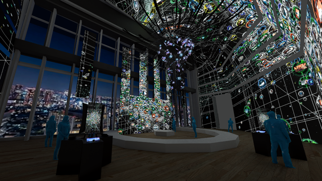 全作品世界に“電脳ダイブ”する究極の検索体験や、来場者が作品を深掘りながら楽しめる“DIG”展示（※1）など展示詳細を発表！