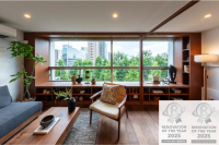 【リノベーション・オブ・ザ・イヤー2025】 
施工費1500万円未満部門 最優秀賞＆プレイヤーズチョイス Ｗ受賞
受賞物件“わたしのための、パブリックスペース”