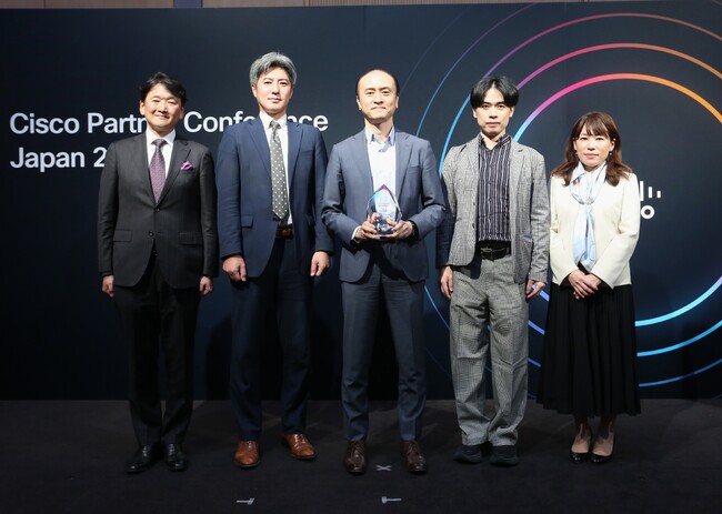 シスコシステムズ社の「Country Award部門 Japan Reseller of the Year」を受賞