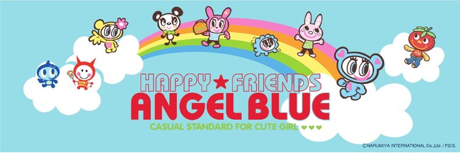 【ダブルフォーカス限定】「ＡＮＧＥＬ ＢＬＵＥ（エンジェルブルー）」のキャラクターをあしらったプルオーバーや長袖Ｔシャツなどを１２月１９日（金）発売
