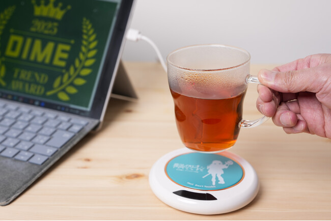 『DIME』2・3月合併号の特別付録は『葬送のフリーレン』USBカップウォーマー！飲み物を適温に保つ“魔法”のアイテムが付いてくる！