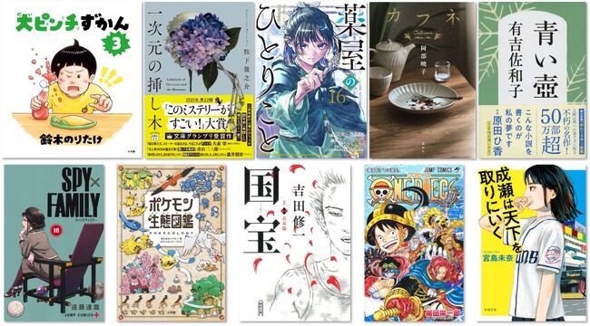TSUTAYA 2025年 書籍・コミック販売年間ランキングを発表!