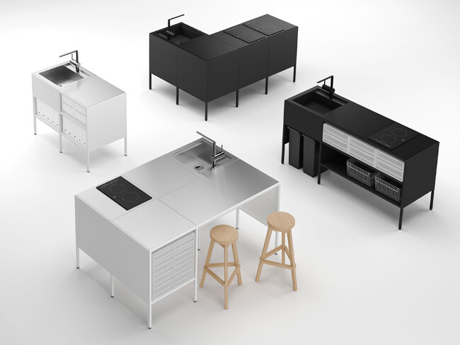 オフィスラウンジなどコミュニケーションエリアの空間づくりに最適なプロフェッショナル向け内装材・設備2商品を発売